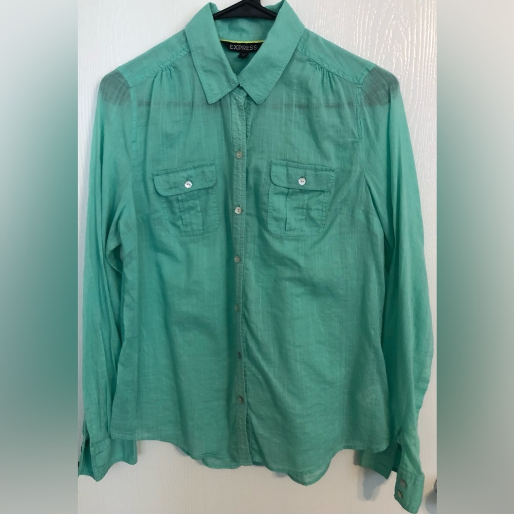 2 For The Price Of 1 Express Button Down Shirts. - image 1